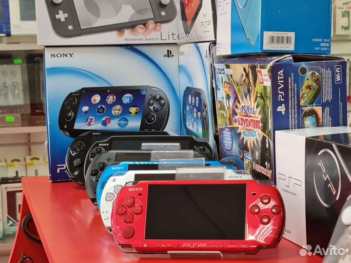 Игровая приставка PSP и PS Vita в наличии