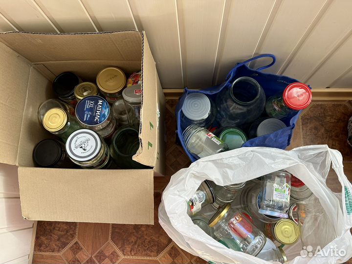 Банки стекло Бесплатно для сып прод