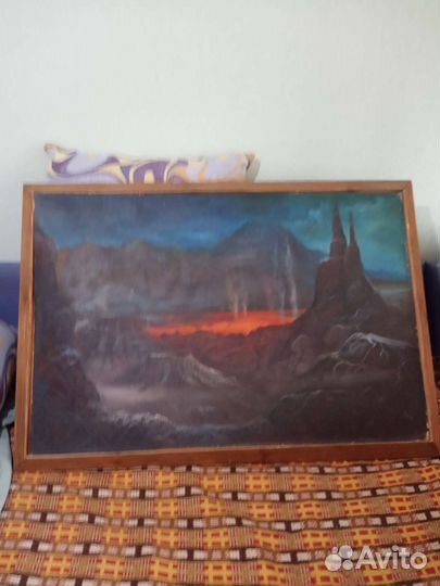 Картина маслом на двп