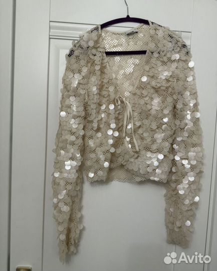 Блуза в пайетках lime s новая коллекция