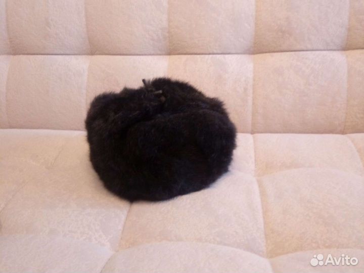 Мужская шапка кролик