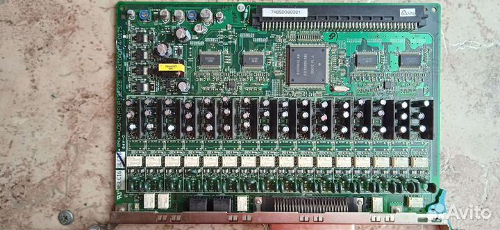 Платы от мини атс Panasonic KX-TDA100-200.Совмести