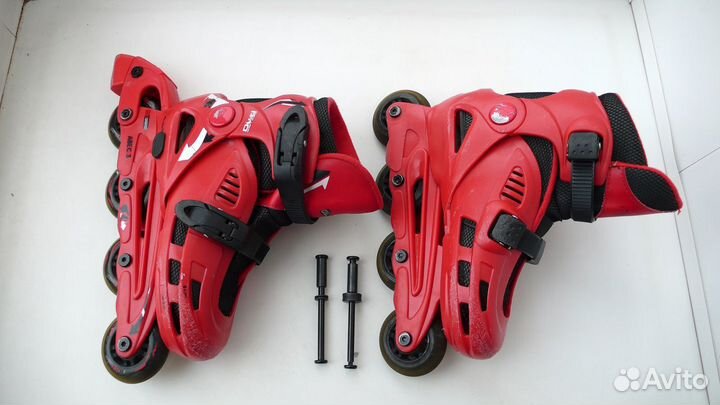 Детские раздвижные ролики Reaction Galaxy р. 30-33