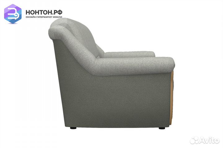 Диван книжка Вега-1 серый