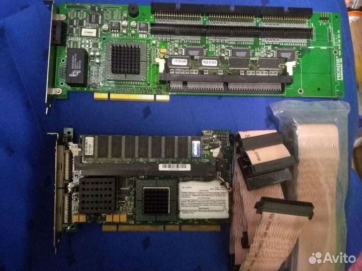 Контроллеры SAS SATA scsi IDE raid, сетевые карты