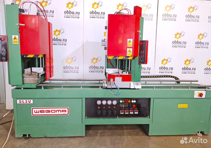Двухголовочный сварочный станок для П В Х wegoma
