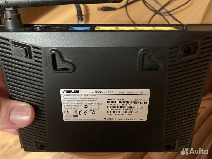 Wifi роутер asus rt-n10e