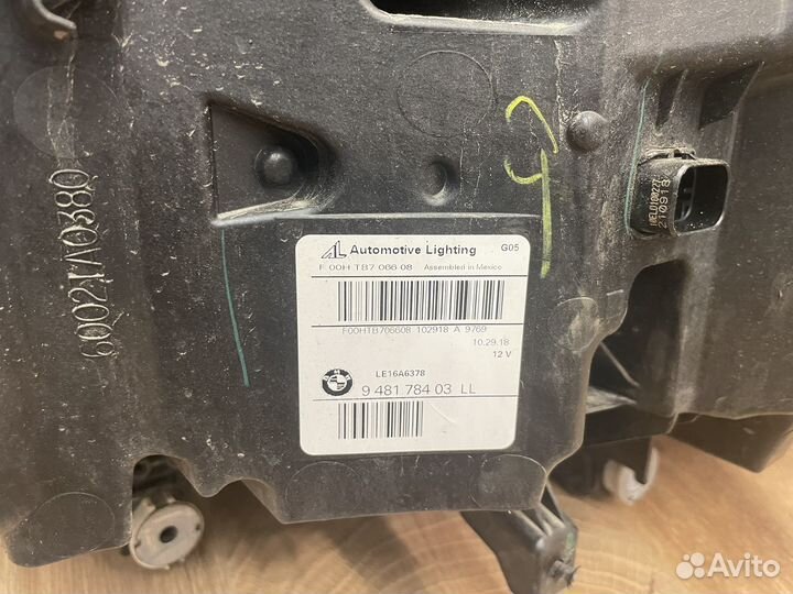 Фары Led адаптив Bmw X5 G05