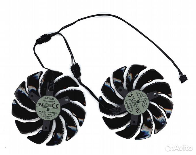 Вентилятор (кулер) для видеокарты Gigabyte RX 470