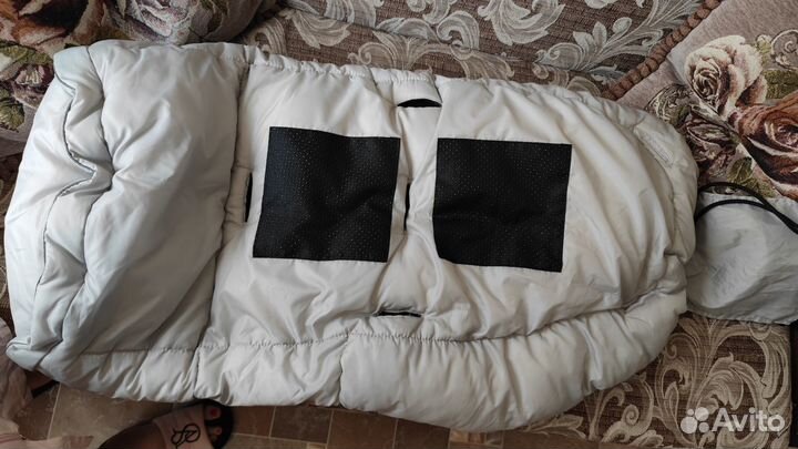 Зимний конверт в коляску очень тёплый