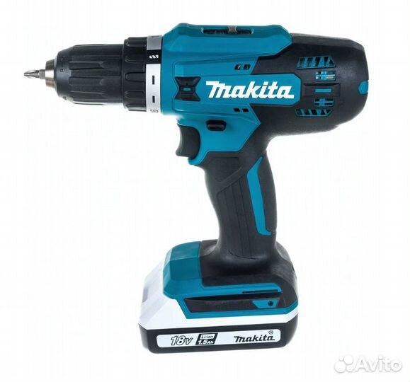 Дрель шуруповерт аккумуляторная Makita DF488DWE