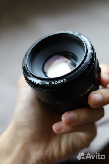 Объектив canon ef 50mm f 1.8 ii