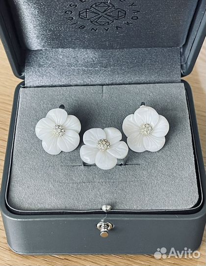 Комплект с перламутром