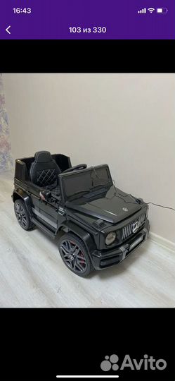 Электромобиль mercedes