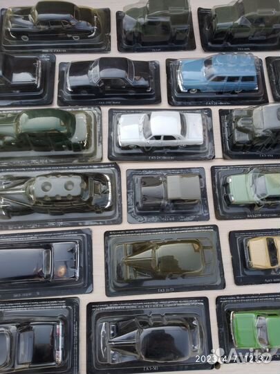 Коллекционные модели машинки СССР