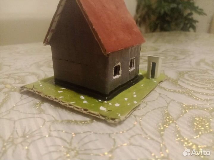 Модель дома 1:120