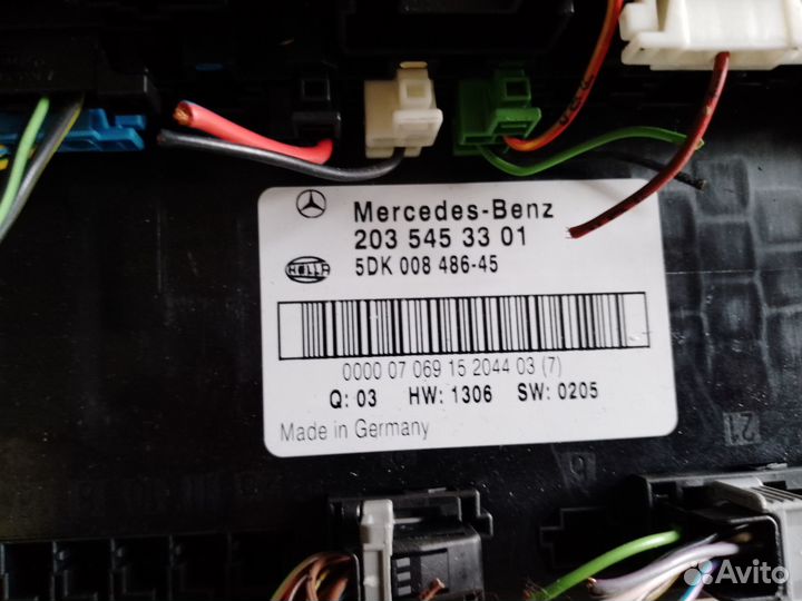 Блок SAM mercedes w203 A2035453301