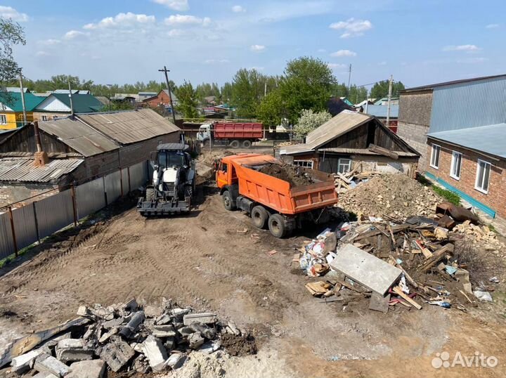 Вывоз мусора самосвал газ-53 и камаз