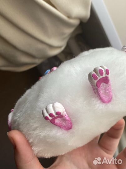 Богл- игрушка в смешанной технике