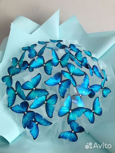 Букеты цветы из бабочек