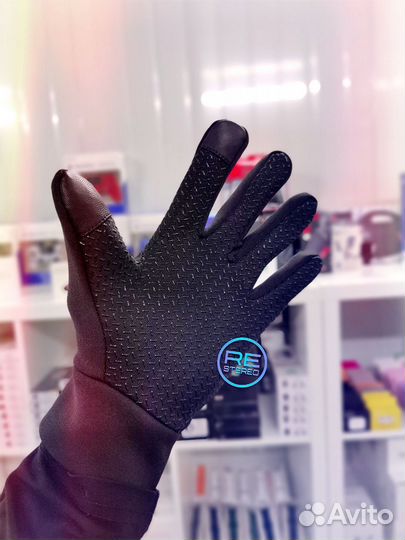 Перчатки Сенсорные Nike Drill Зимние Новые