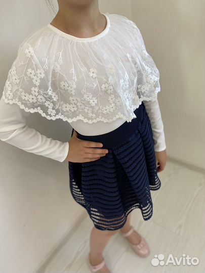 Блузка школьная нарядная