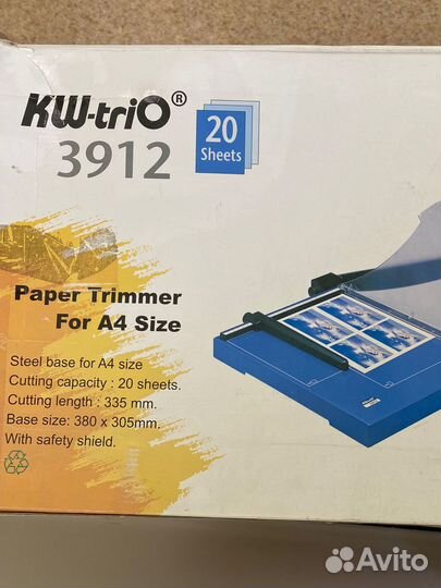 Резак для бумаги kw-trio 3912