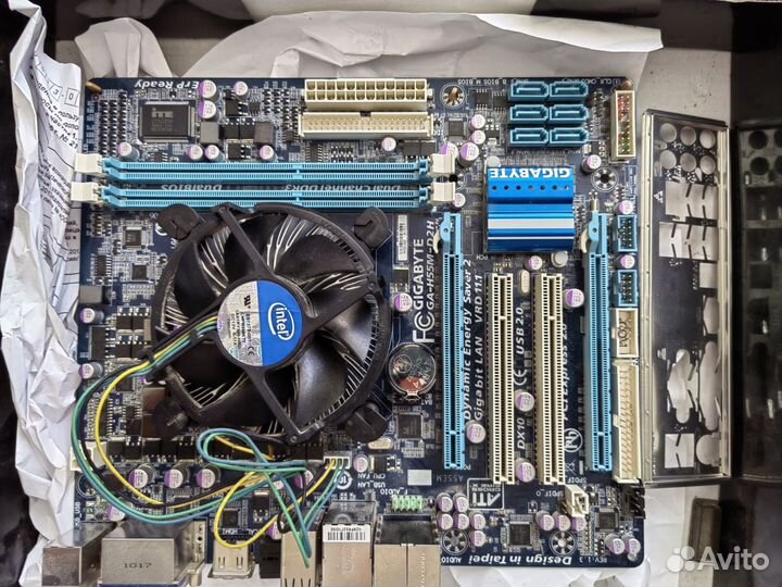 Материнская плата GA-H55M-D2H и проц i5 760