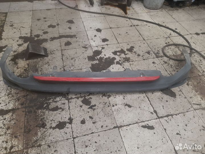 Губа на бампер toyota camry 70