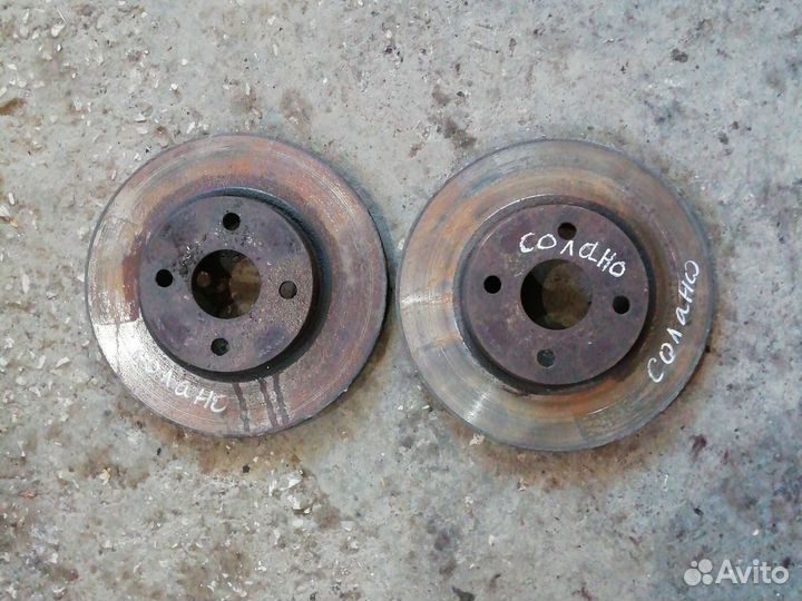 Диск тормозной передний лифан солано 1