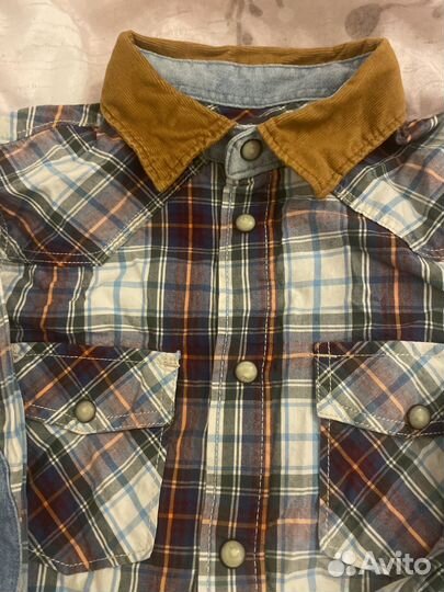 Рубашка HM хлопок Бангладеш