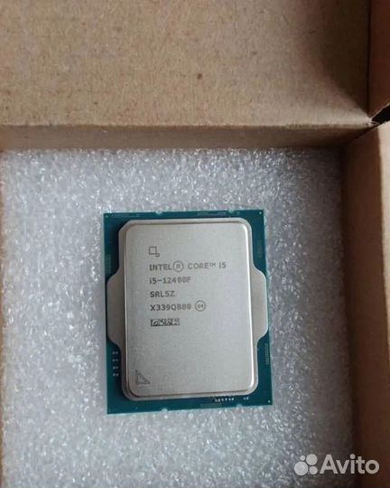 Новый Intel core i5 12400f