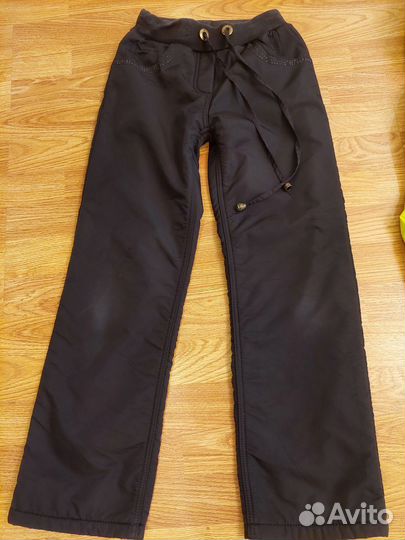 Зимний комбинезон для девочки 140 146