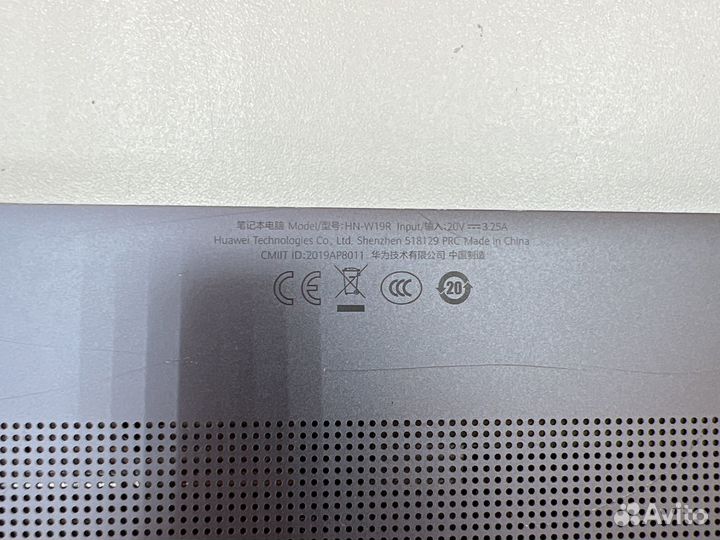 Корпус в сборе для ноутбука Huawei HN-W19R