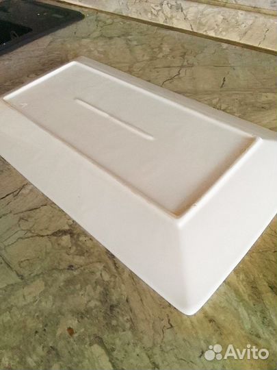 Тарелки прямоугольные.Крупные