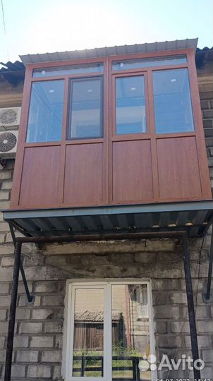 Отделка балконов и лоджий