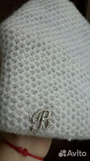 Шапка и снуд белый