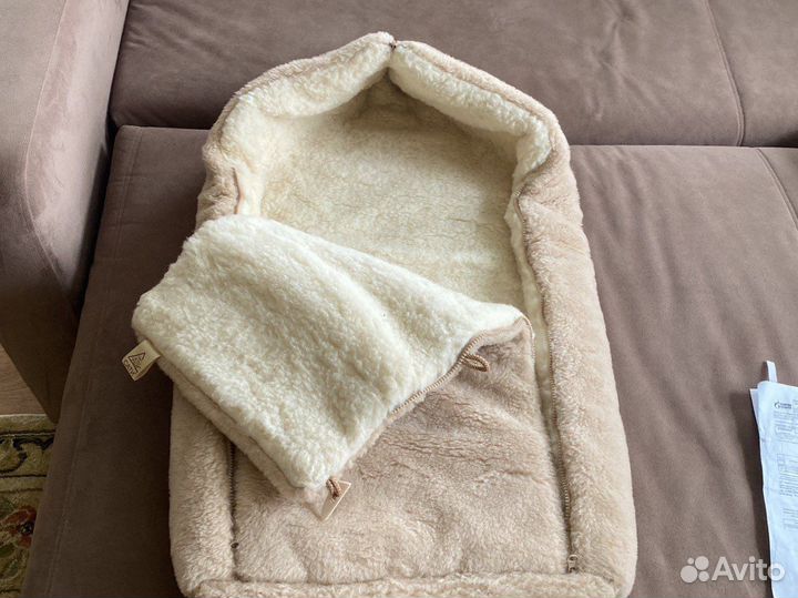 Зимний конверт в коляску