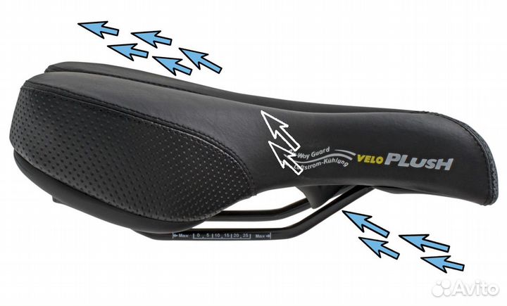 Седло Velo Air 250198