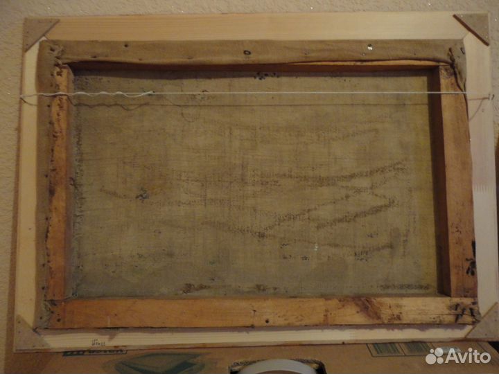 Картина, Римейк 9ый Вал (холст, масло), 69x49 см