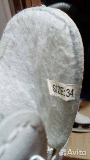 Коньки женские 34 размер