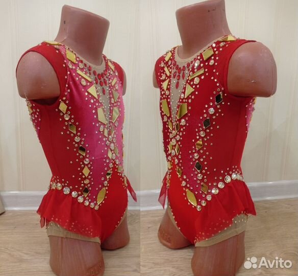 Купальник для художественной гимнастики 110-128см