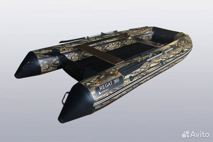 Лодка пвх Big Boat нднд Regat 360 камуфляж
