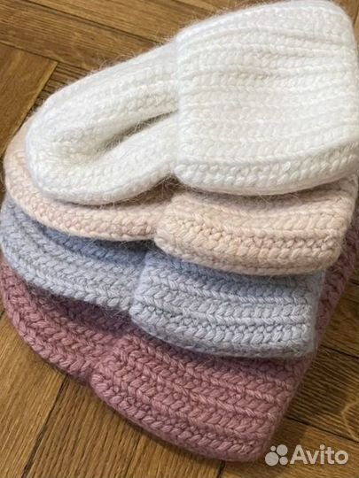 Шапка женская из кролика