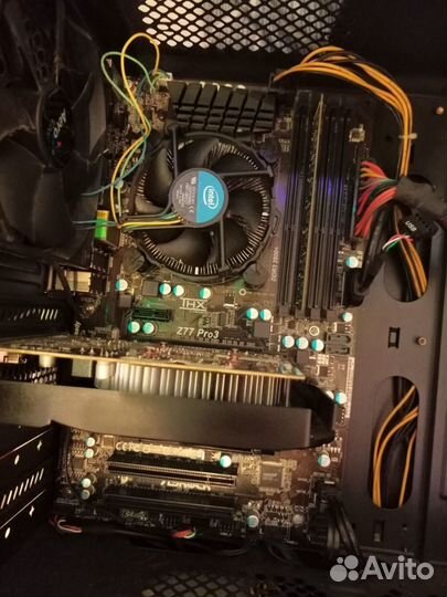 Материнская плата с процессором i7 2600k