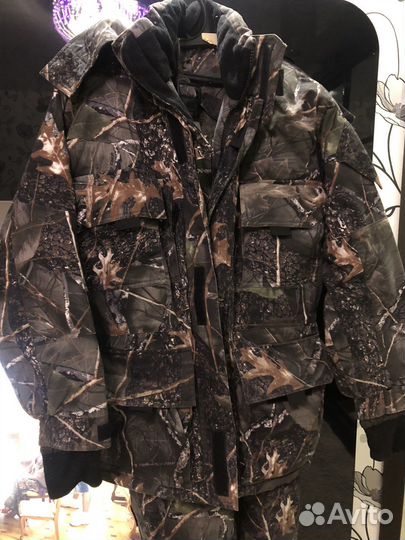 Костюм мужской камуфляжный зимний