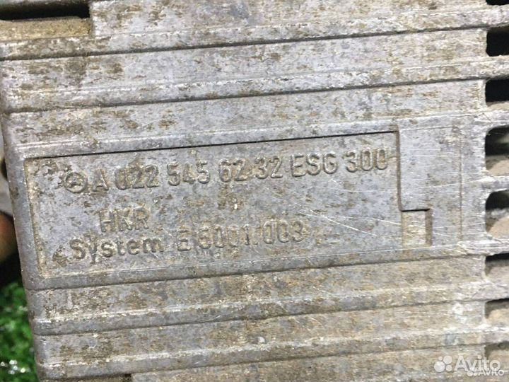 Блок вентилятора мерседес w210 esg 300