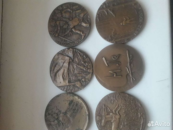 Настольная медаль коллекционная СССР