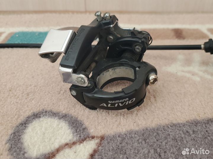 Передний переключатель shimano alivio