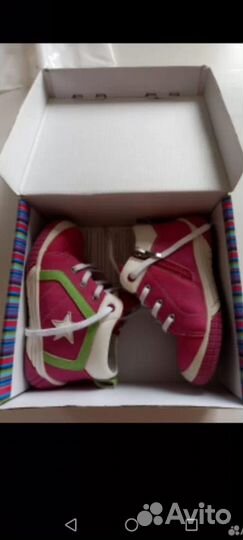 Кроссовки детские 23 размер для девочки